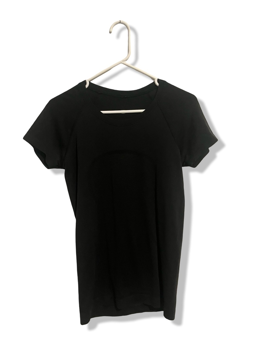 Black Lululemon Swiftly Tech Short Sleeve Waist-Length